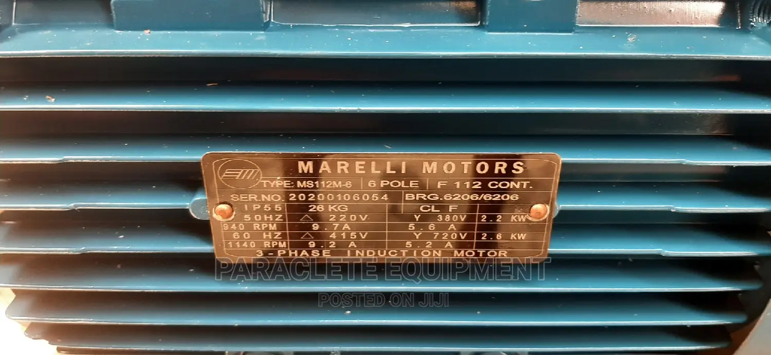 Marelli Three Phase Motor