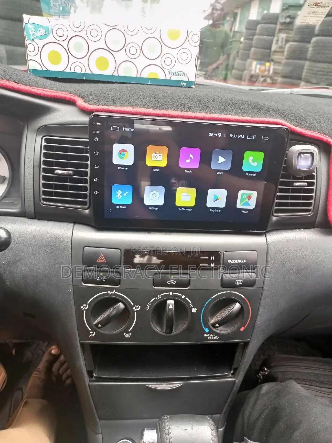 Toyota Corolla S Android Navigation Screen