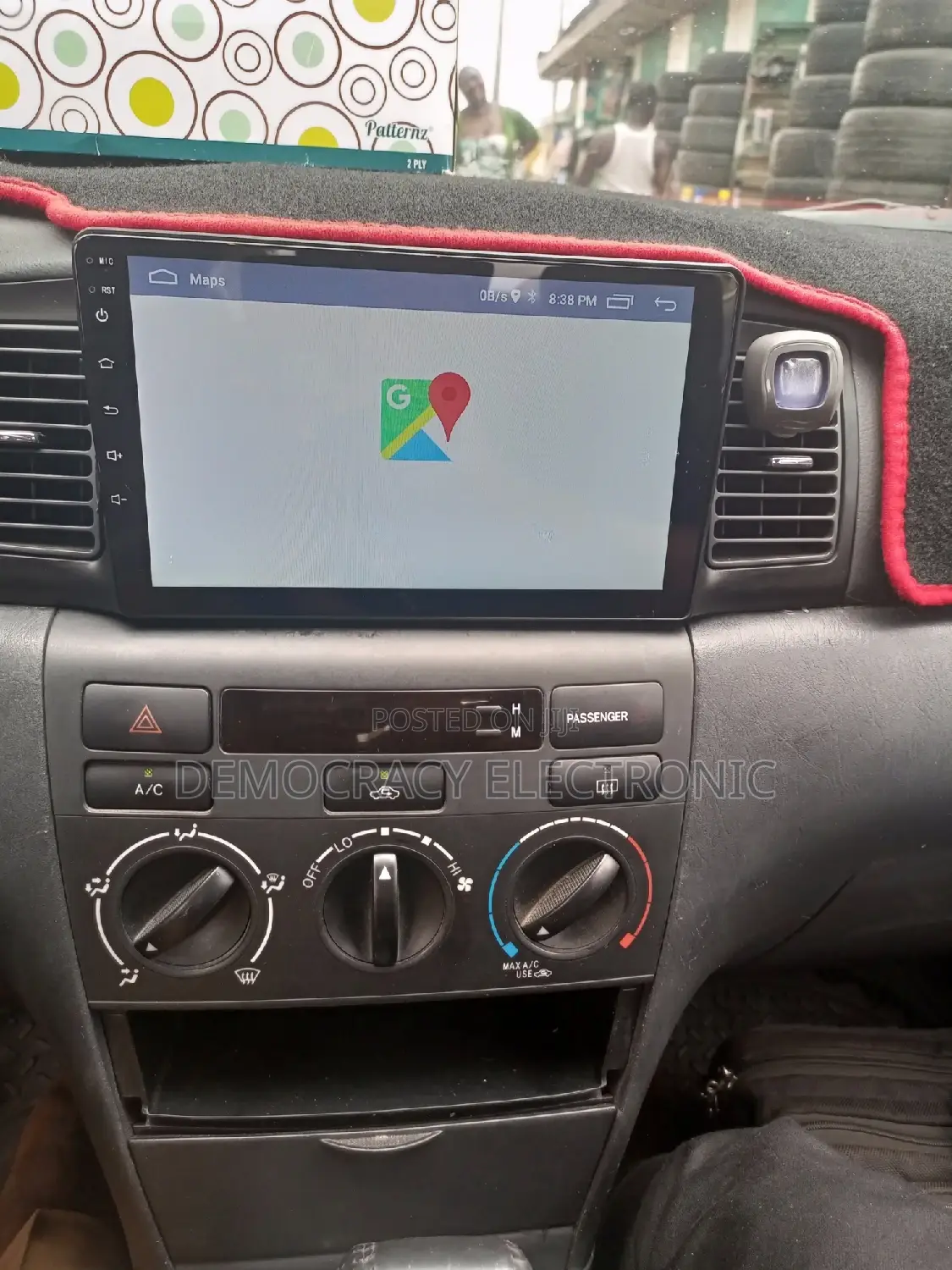Toyota Corolla S Android Navigation Screen