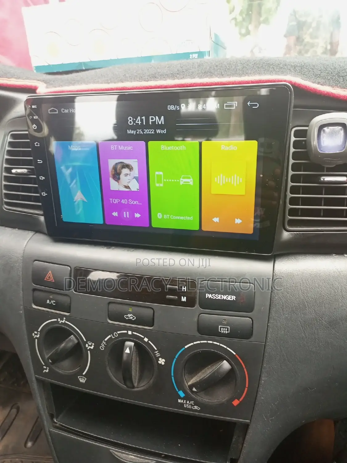Toyota Corolla S Android Navigation Screen
