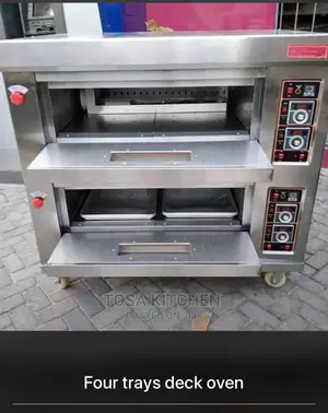 Gas Oven 4 Trays and 2 Deck