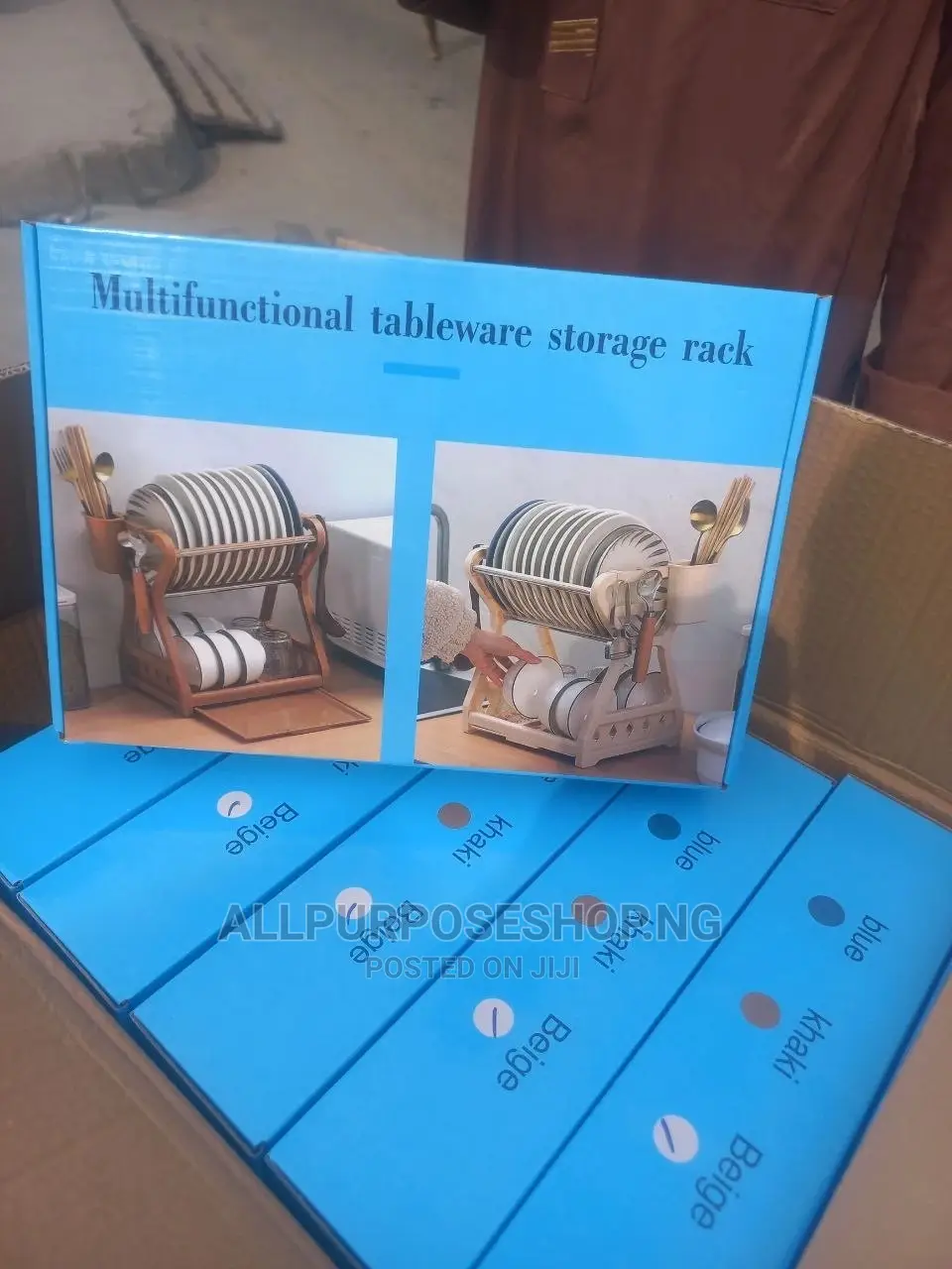 Plate Rack Come in Colored Box