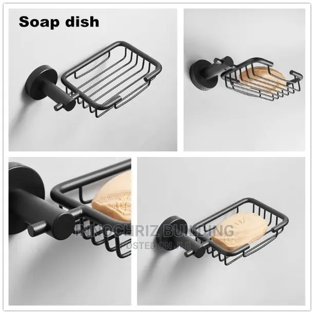 Black Soap Dish