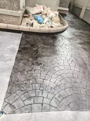 Tastefully Concrete Stamped Floor