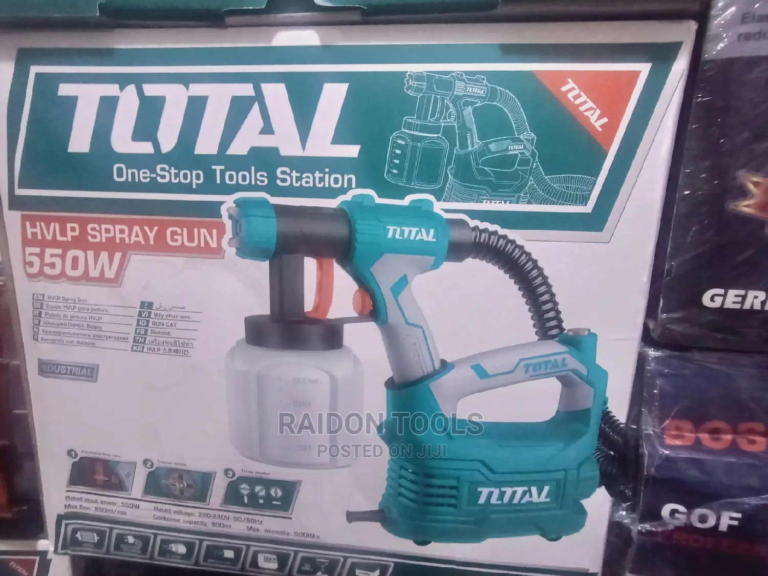 Electric Plug and Spray Machine