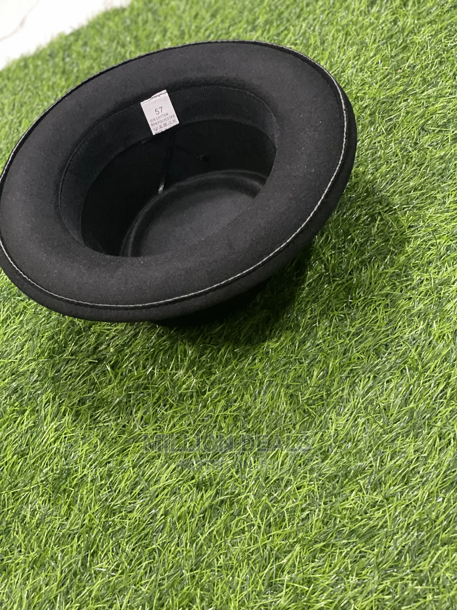 Stylish Black Fedora Men’S Hat