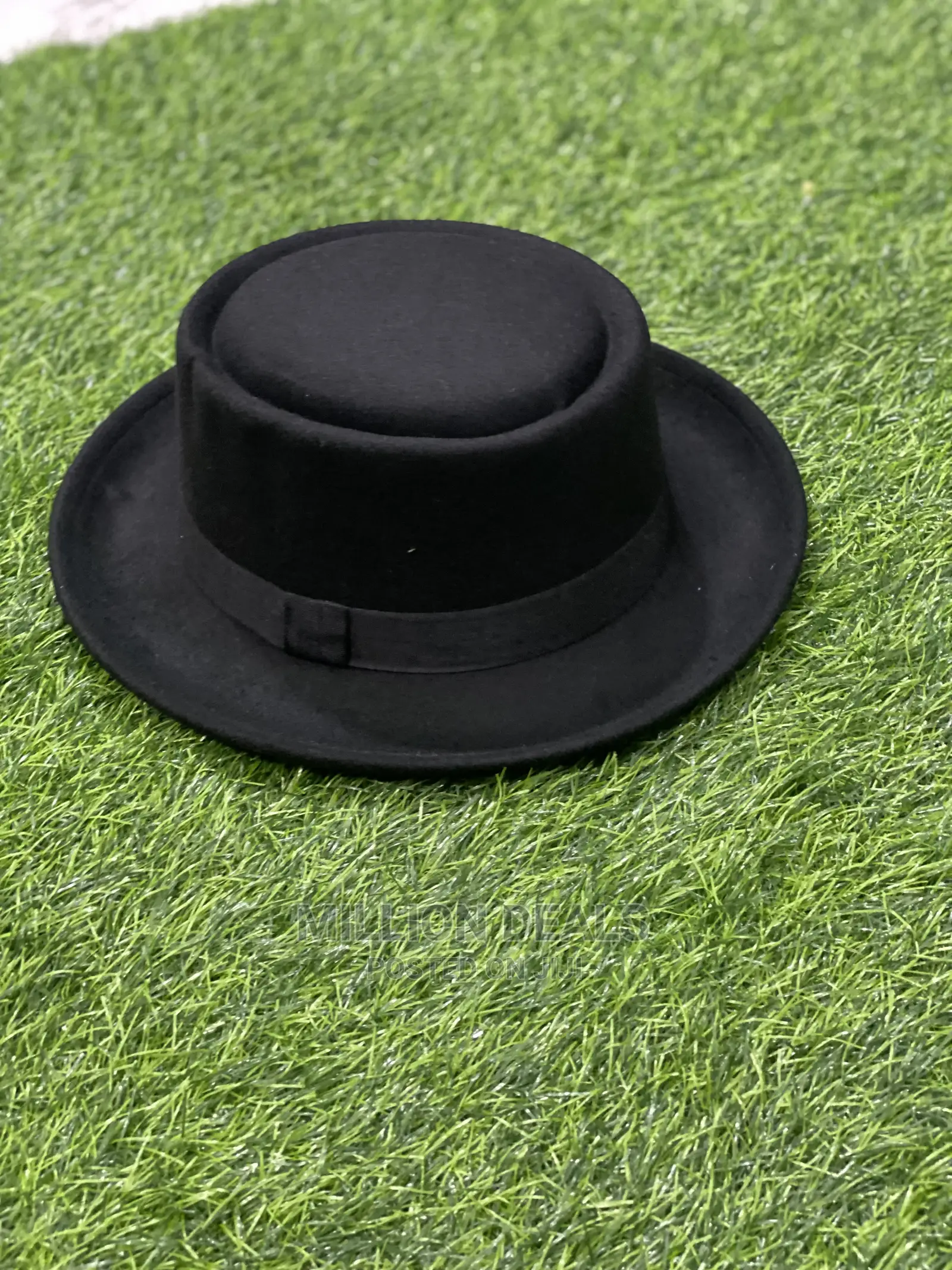 Stylish Black Fedora Men’S Hat