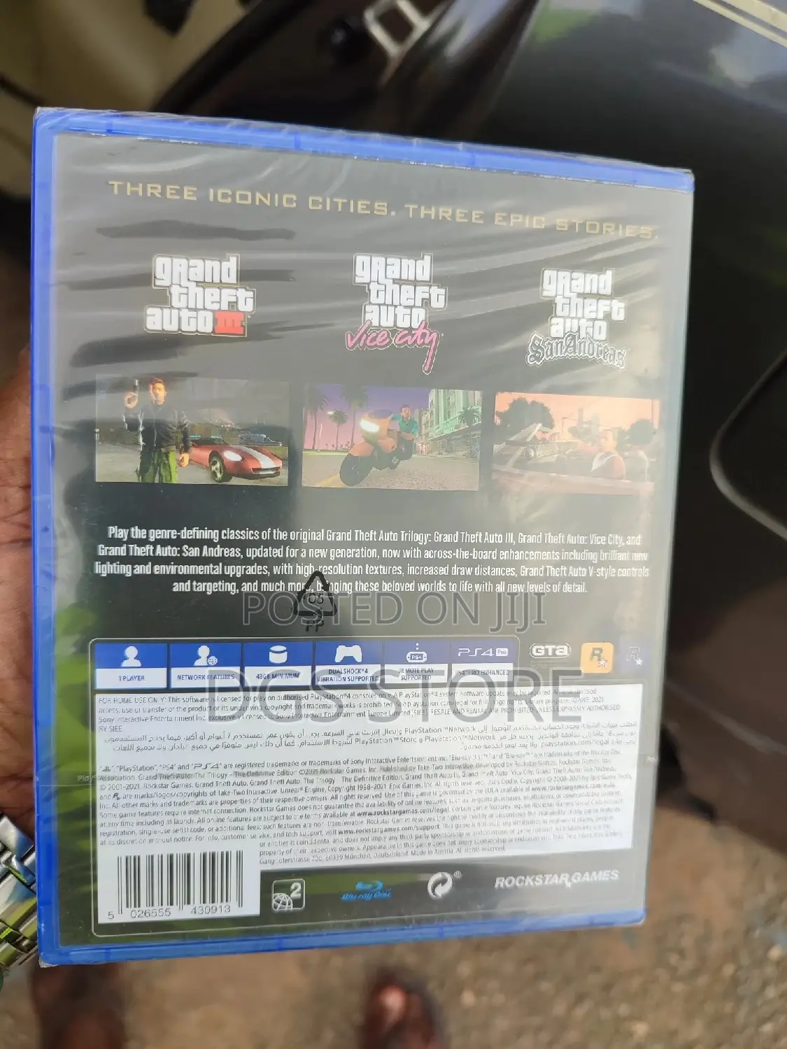 PS4 Grand Theft Auto the Trilogy