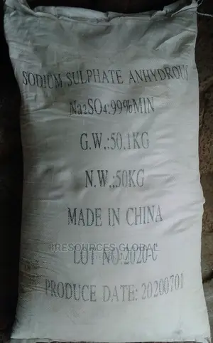 Sodium Sulphate Anhydrous 99% Min 50kg Bag