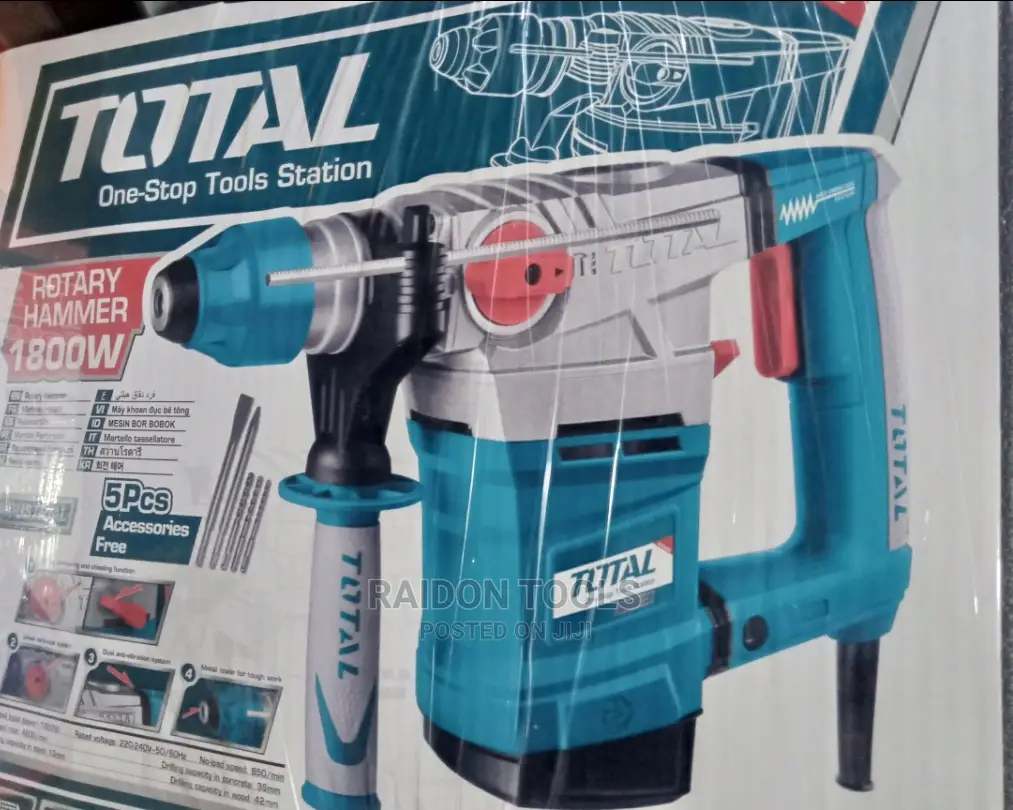 Rotary Hammer Machine Total 1800watt
