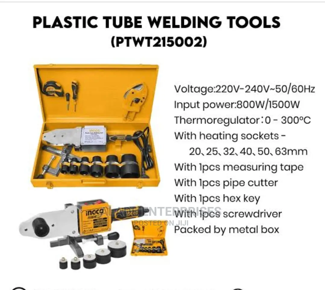 Ingco Plastic Tube Welding Tool PPR Machine in Lagos Island (Eko