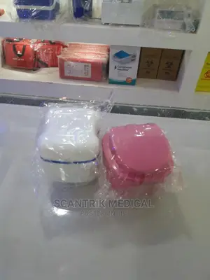 Medical Retainer Case Holder Dental Teeth Denture Cup Box
