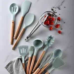 12pcs Silicone Nonstick Spoon Set