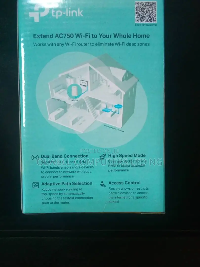 Ac750 Tp-link Rangze Extender Re-220