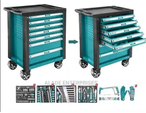 Total Thptcs71621 162pcs Hand Tools Set With Tool Cabinet