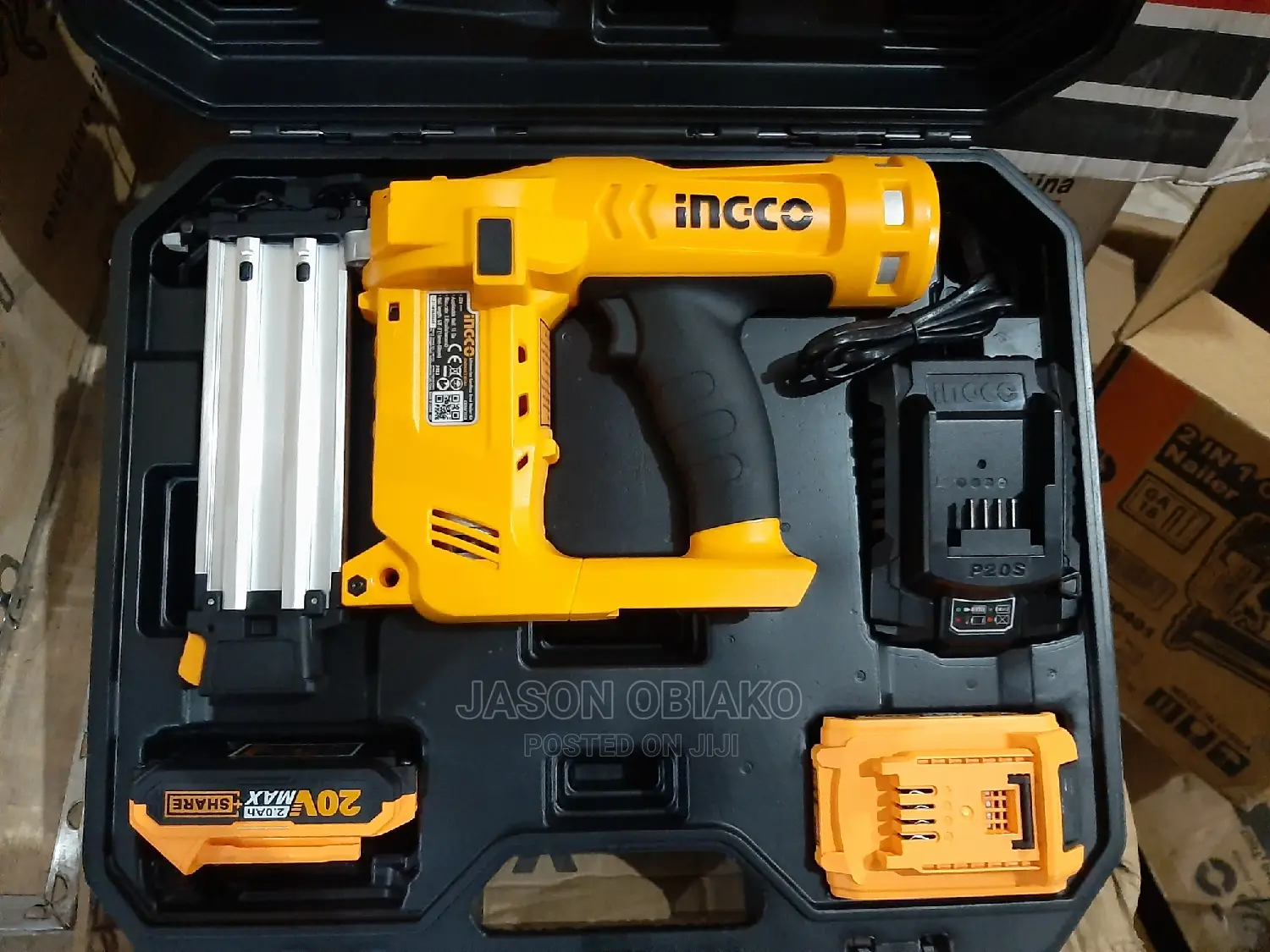 Lithium Ion Cordless Nail Gun (Up to 2" Nail)