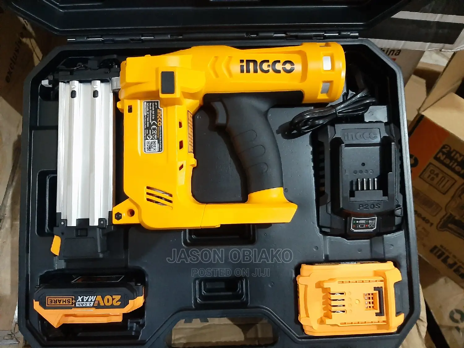 Lithium Ion Cordless Nail Gun (Up to 2" Nail)