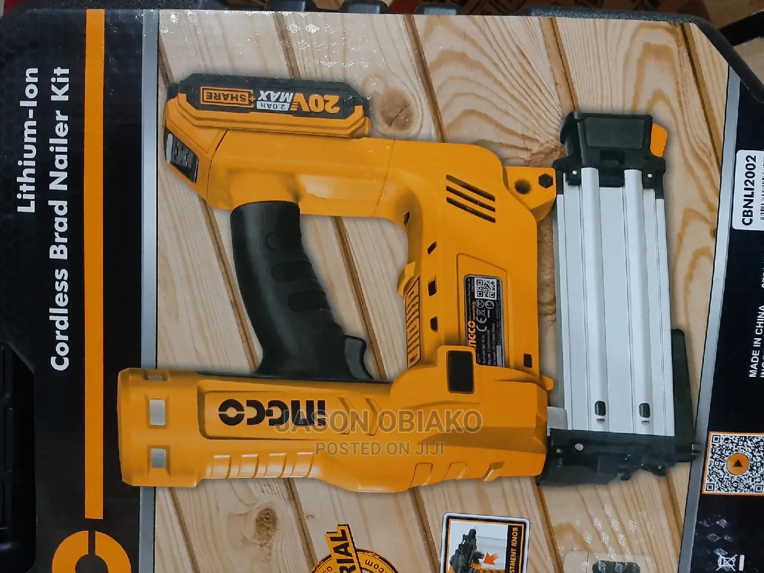 Lithium Ion Cordless Nail Gun (Up to 2" Nail)
