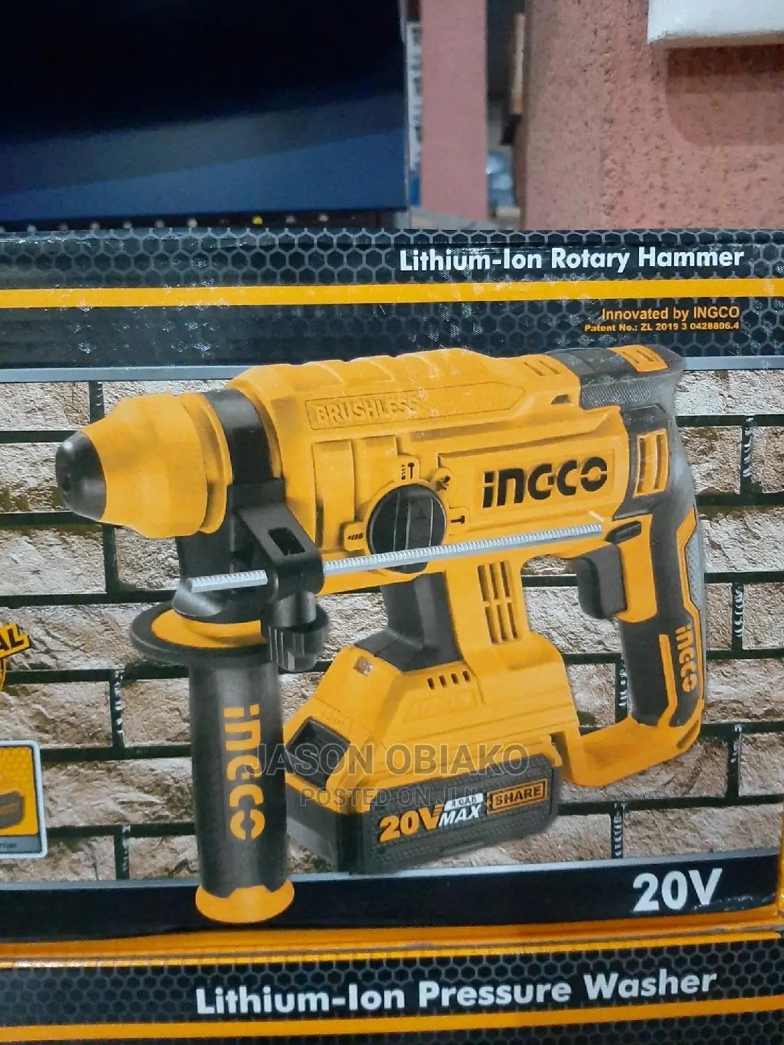Lithium Ion Rotary Hammer
