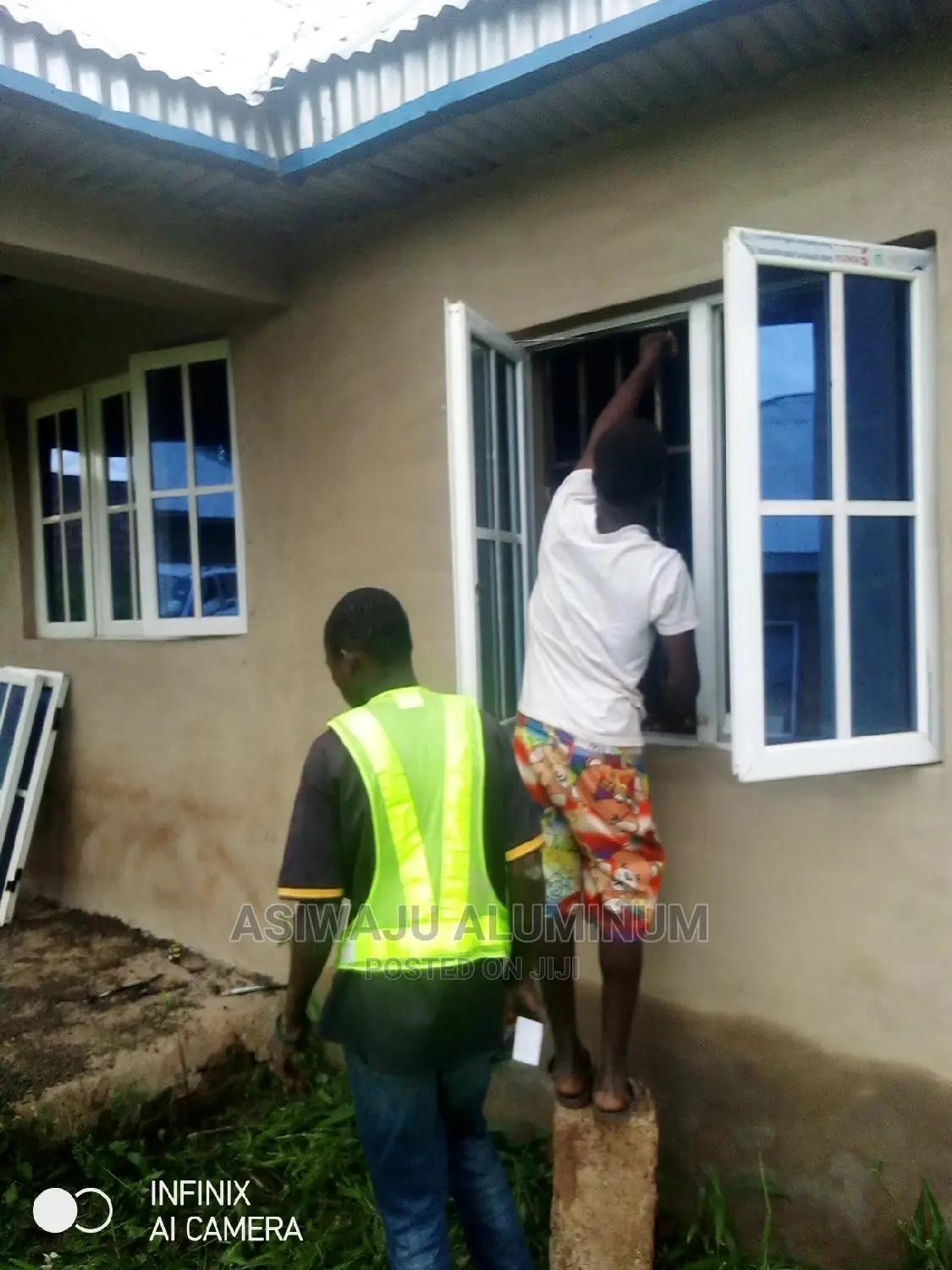 Aluminum Casement Windows Installation