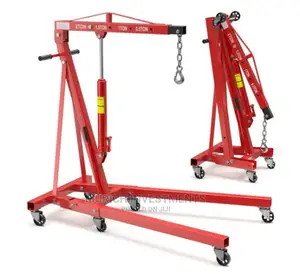 2T Hydraulic Workshop Crane Car Lifting Tool Vehicle Repair