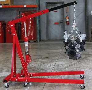 Engine Crane 3ton Hydraulic Workshop Crane Car Lifting Tool