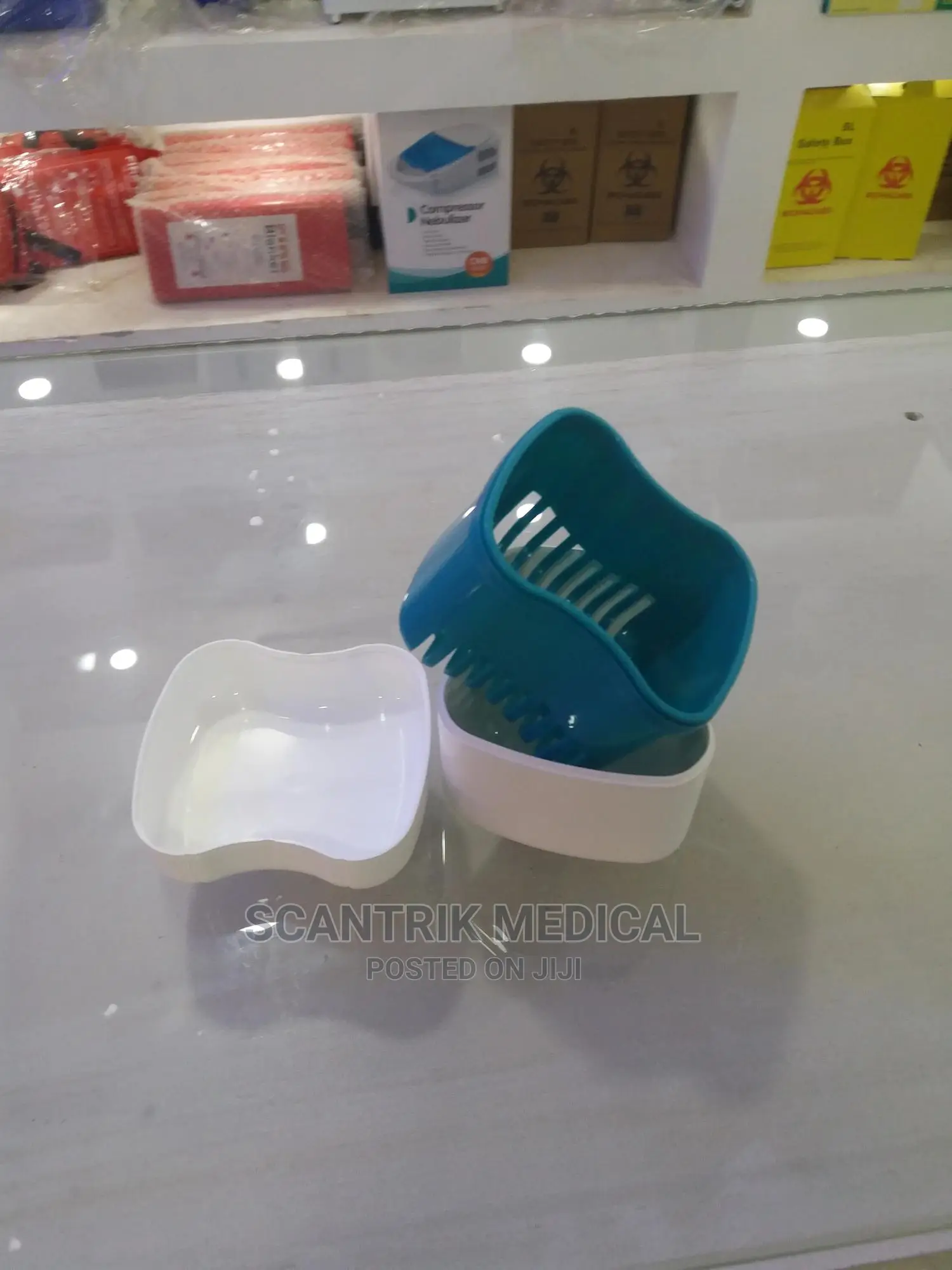 Dental Lab Teeth Denture Cup Box