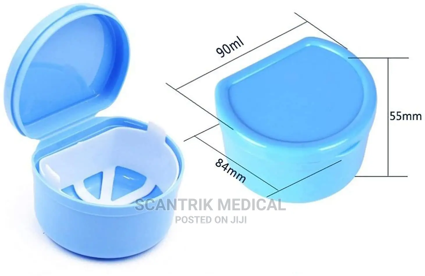 Dental Storage Box Denture Box Teeth Storage Box