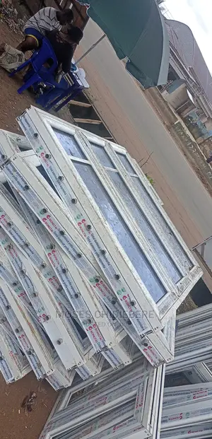 Aluminium Casement Windows With Javanize Pipe Protector