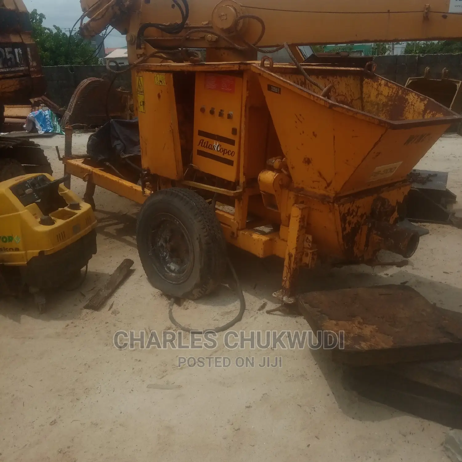 Concrete Pump Foreign Used