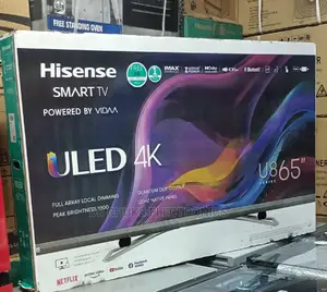Hisense 65"Inch Uled Smart Internet Quantum Dot-Bluetooth