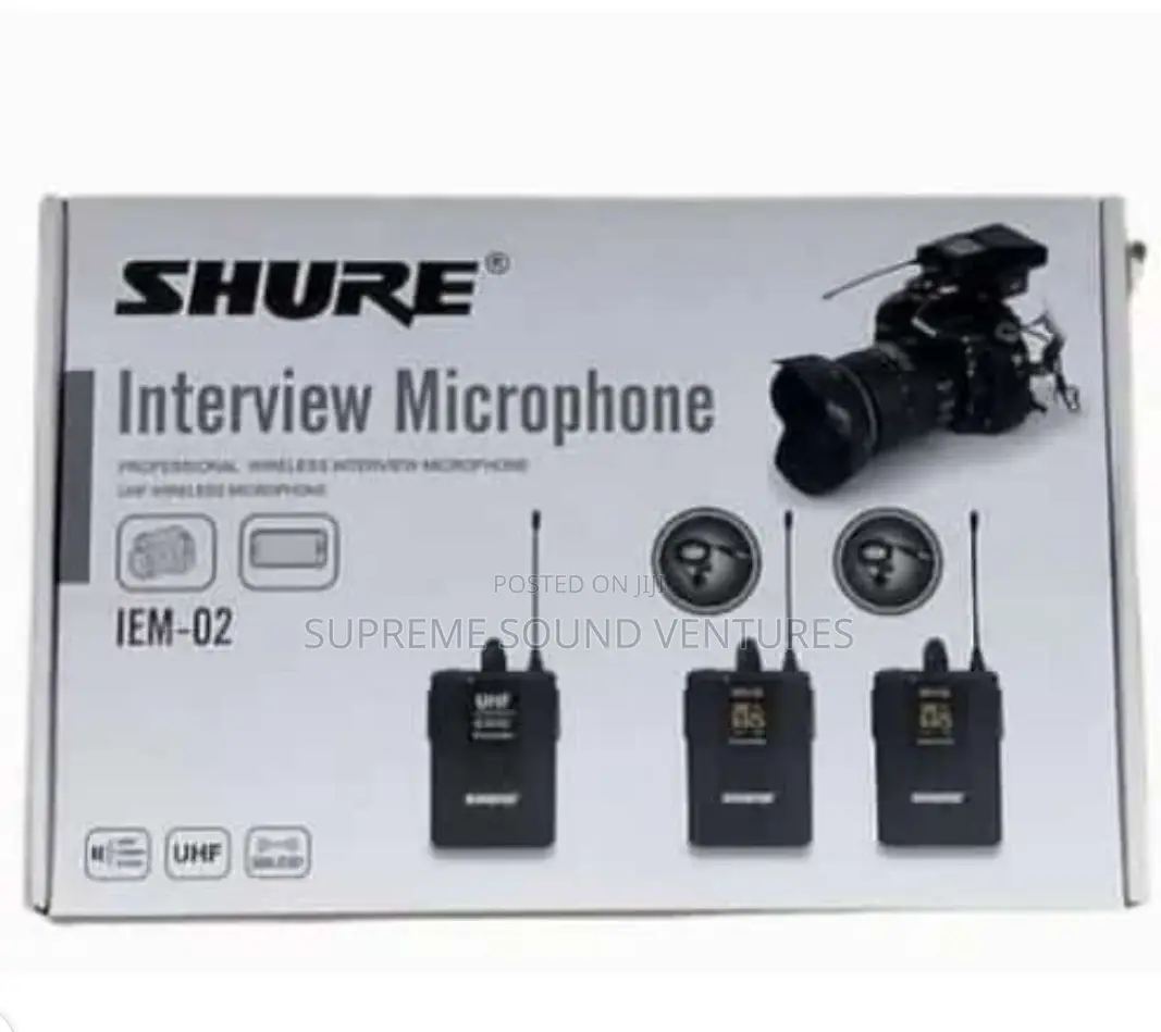 Shure Interview Microphone