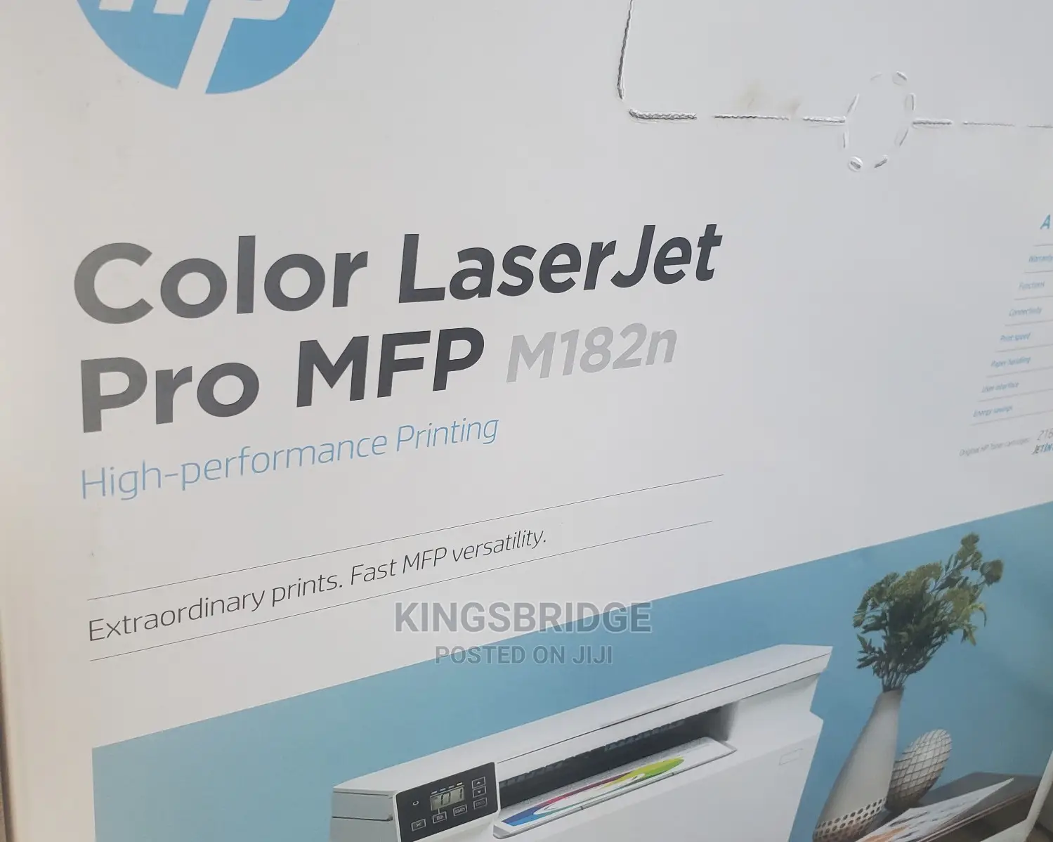 HP Laserjet Color MFP 182n Printer