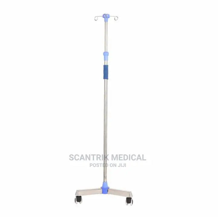 Adjustable Height IV Infusion Support