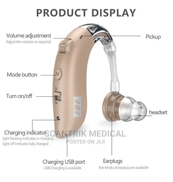 Rechargeable Digital Hearing Aid
