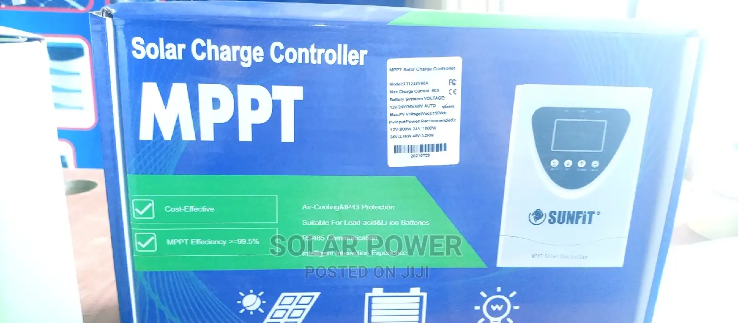 MPPT Charge Controller Sunfit 12v24v36v48v 60ah