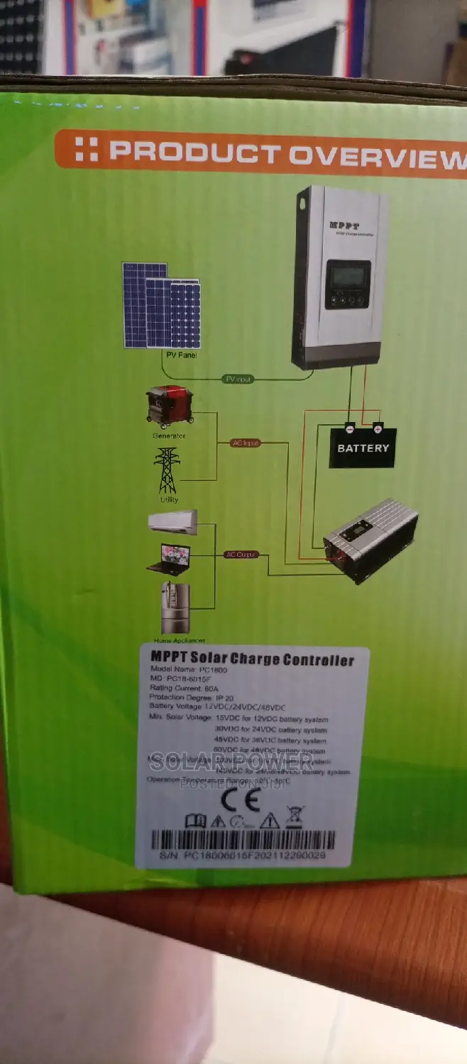 Proton MPPT Charge Controller 60ah