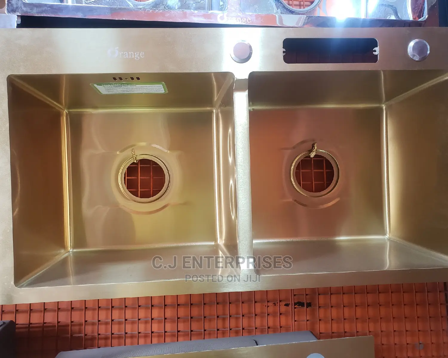 Gold Color Kitchen Sink