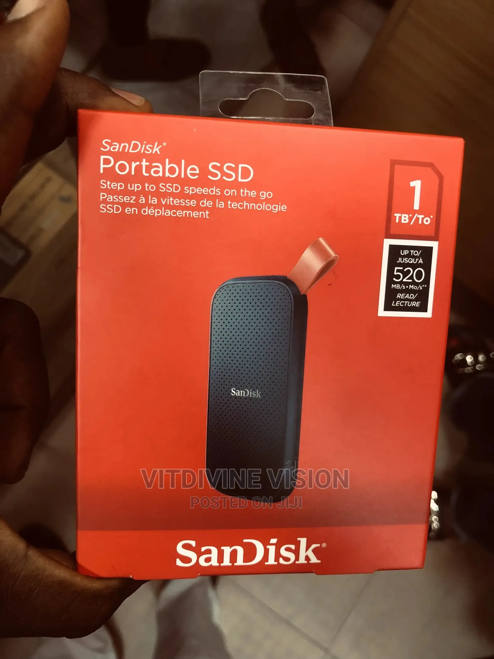 Sandisck 1tb SSD External Hard Drive/800mbs