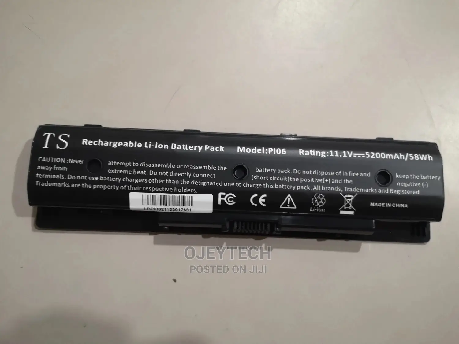 Hp Pavilion PI06 Battery