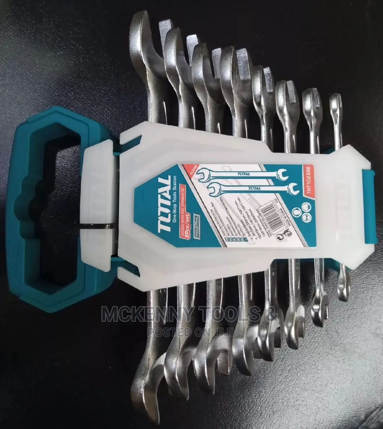 Total Double Open End Spanner Set 8pcs (Tht102386)