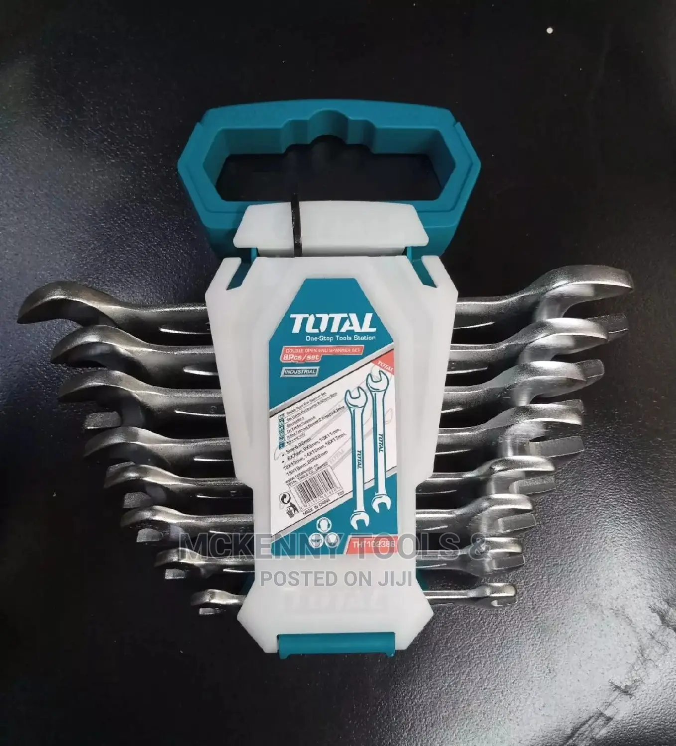 Total Double Open End Spanner Set 8pcs (Tht102386)