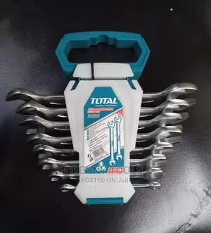 Total Double Open End Spanner Set 8pcs (Tht102386)