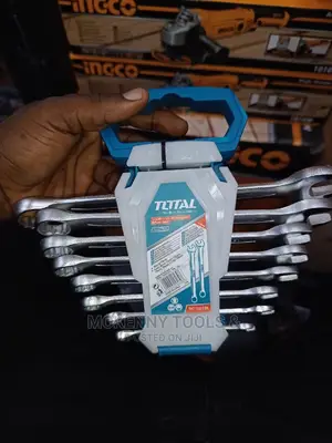 Total Double Open End Spanner Set 8pcs (Tht102386)