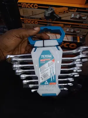 Total Double Open End Spanner Set 8pcs (Tht102386)