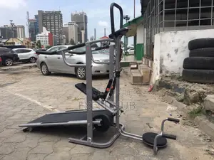 Manual Treadmill With Stepper and Twister Black HGD