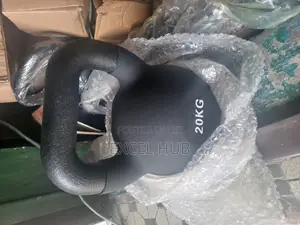 Black 20kg Kettlebell 5WE