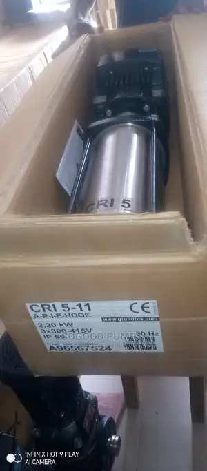 Grundfos Vertical Pump Type CRI 5-11 (2.2kw/3hp)