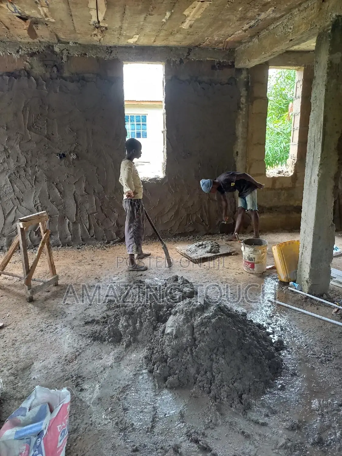 Professional House Builder and Bricklayer Work