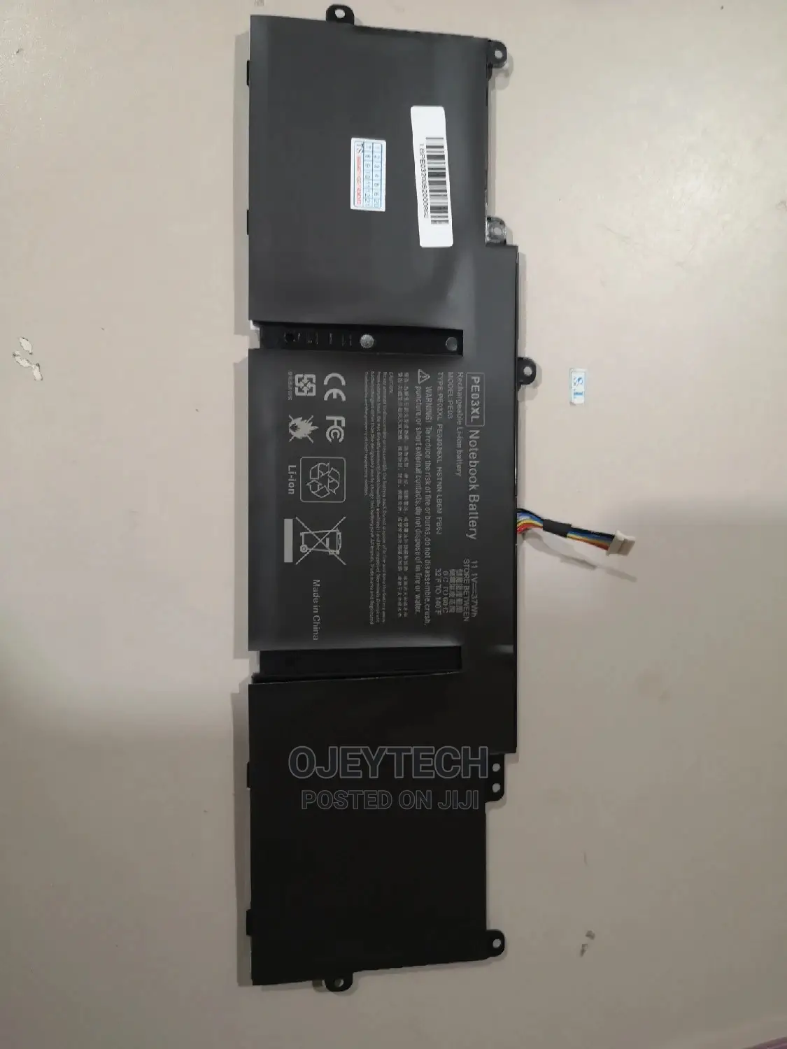 Hp PE03XL Battery